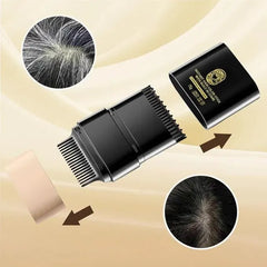 Instant Hair Dye Stick with Built-in Comb, Gray Hair Dye, 2-in-1 Touch-Up Comb