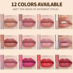 Liquid Matte Lipstick 12 Piece Set | Waterproof Long Lasting